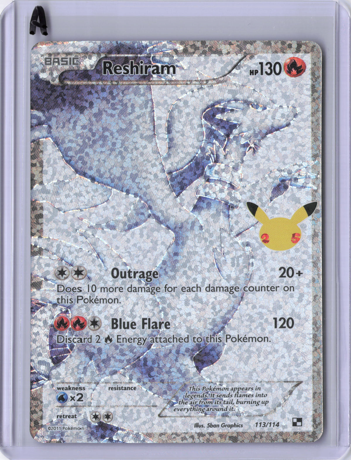 Reshiram - Celebrations: Classic Collection (CCC)