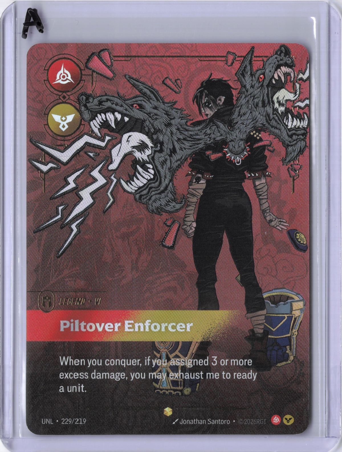 Vi, Piltover Enforcer (Overnumbered) - Unleashed (UNL)