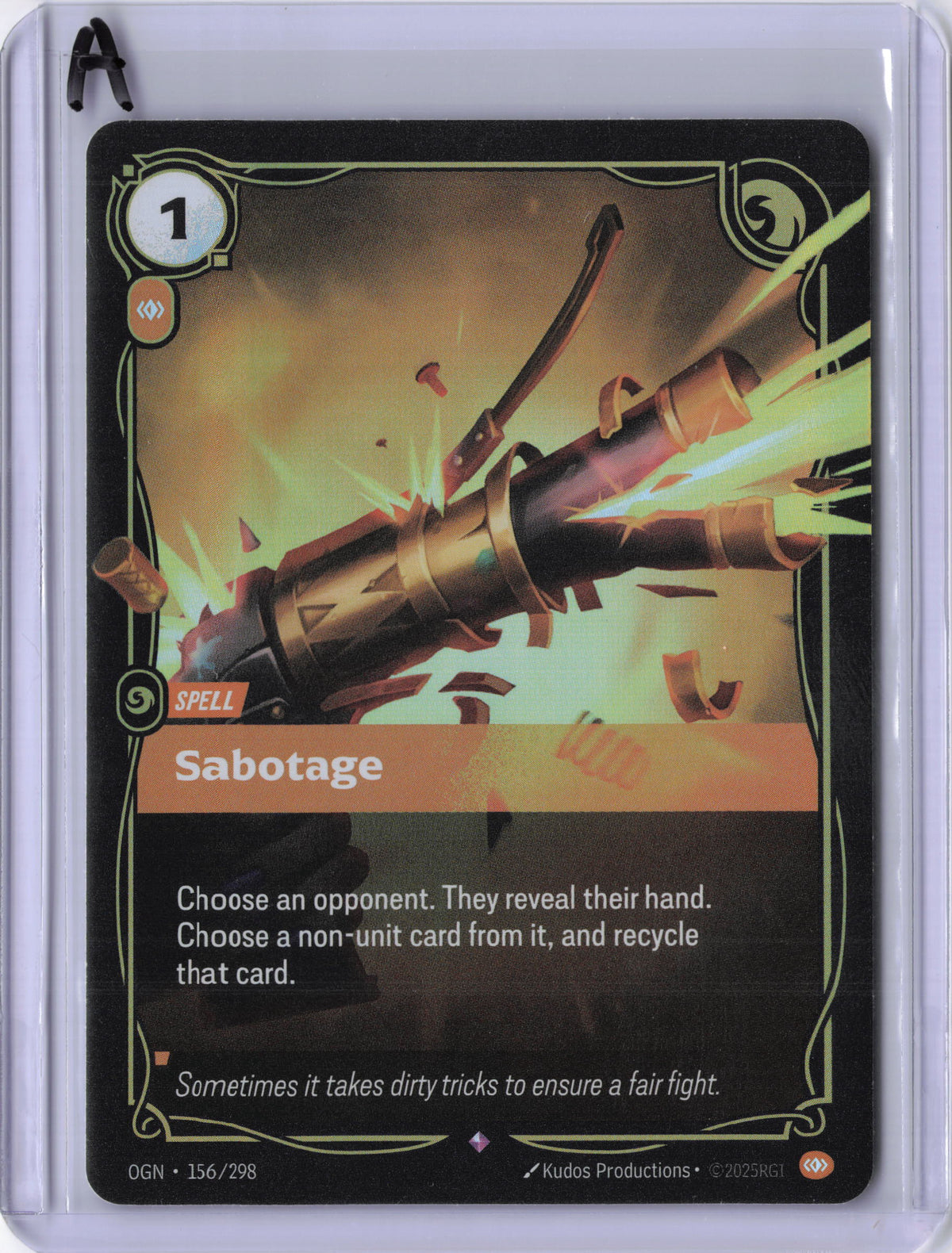 Sabotage - Origins (OGN)