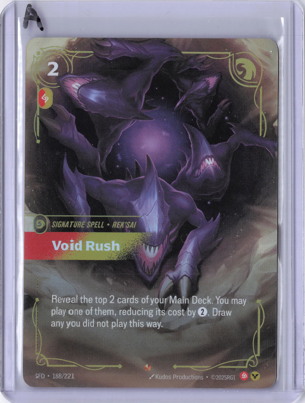 Void Rush - Spiritforged (SFD)