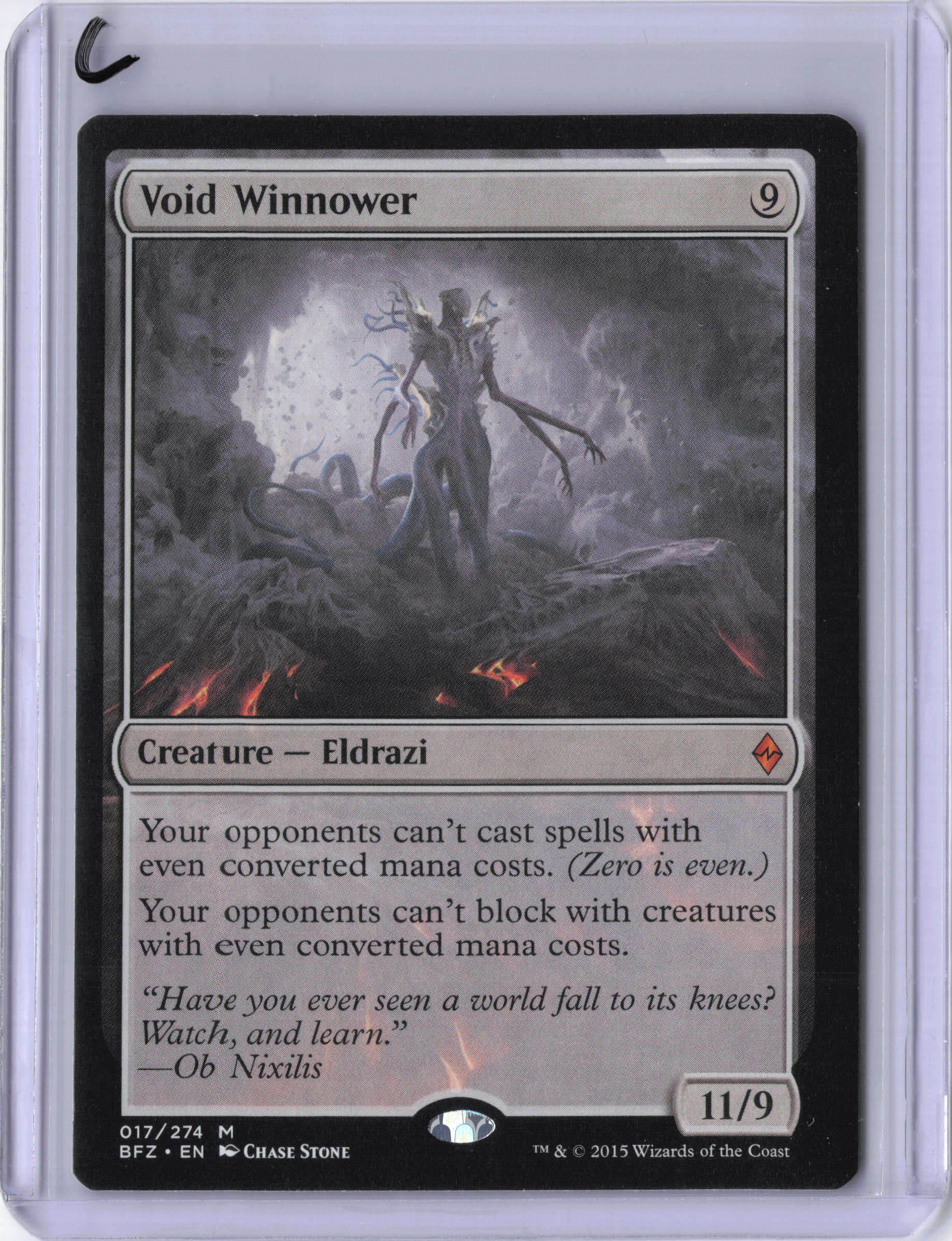 Void Winnower - Battle for Zendikar (BFZ)