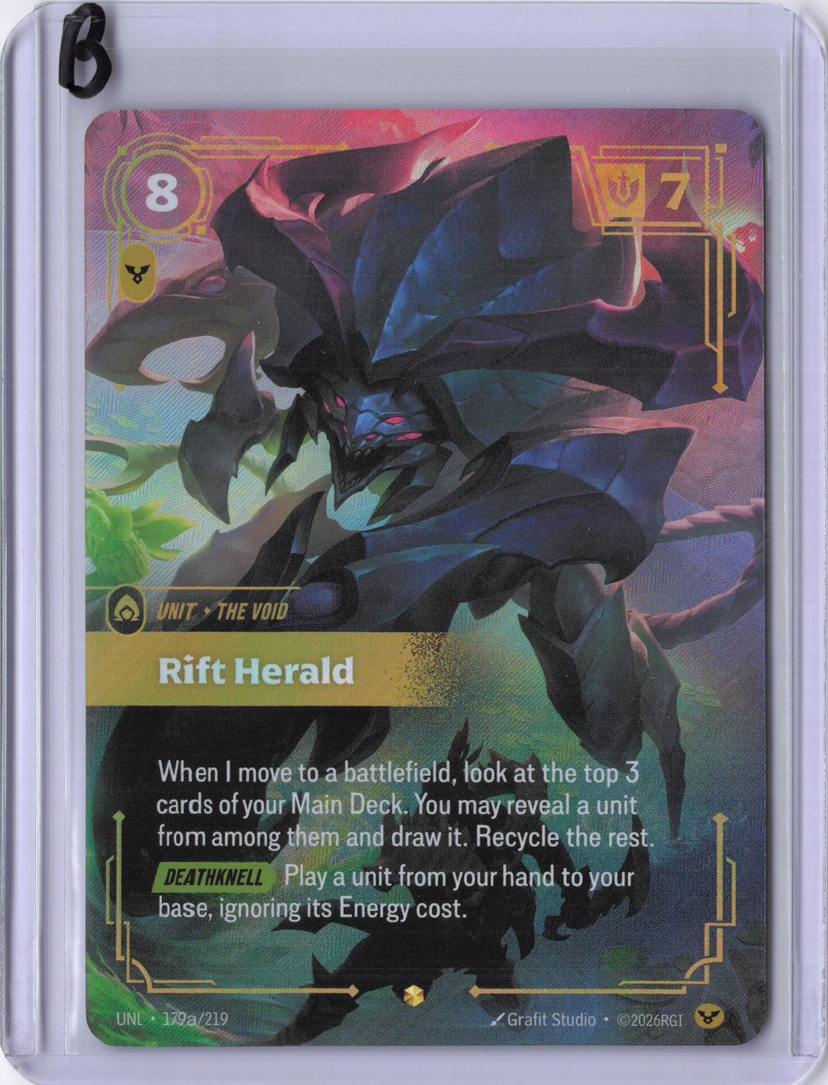 Rift Herald (Alternate Art) - Unleashed (UNL)
