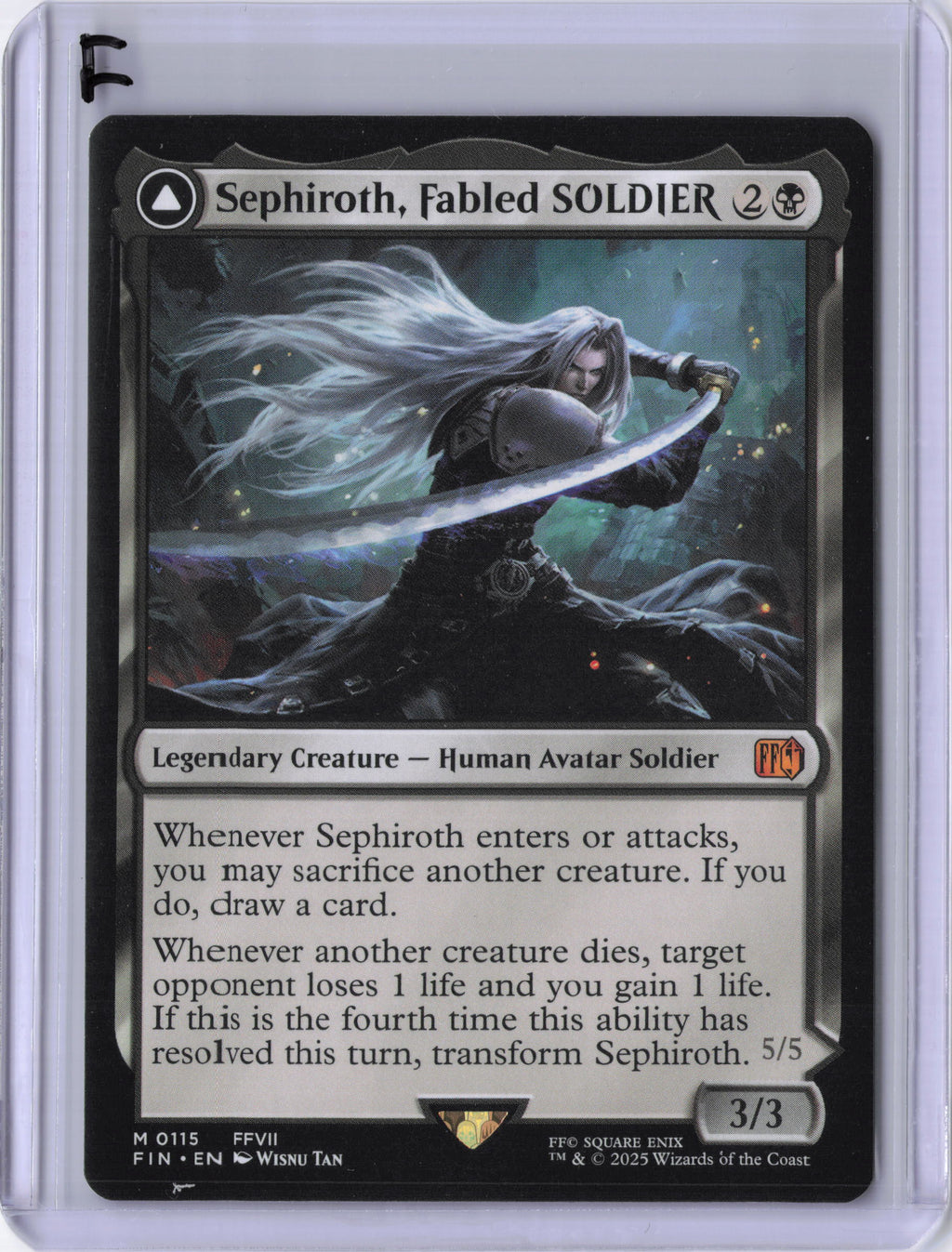 Sephiroth, Fabled SOLDIER - FINAL FANTASY (FIN)