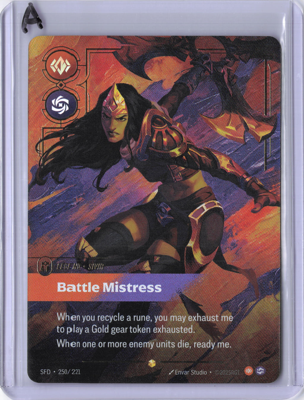 Sivir, Battle Mistress (Overnumbered) - Spiritforged (SFD)