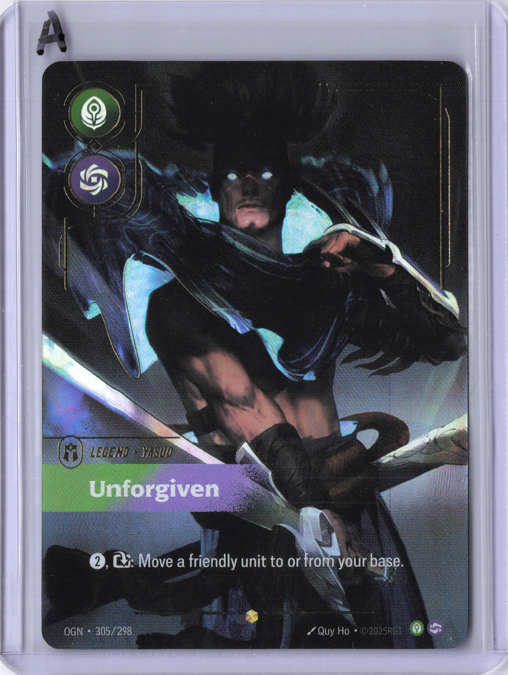 Yasuo, Unforgiven (Overnumbered) - Origins (OGN)