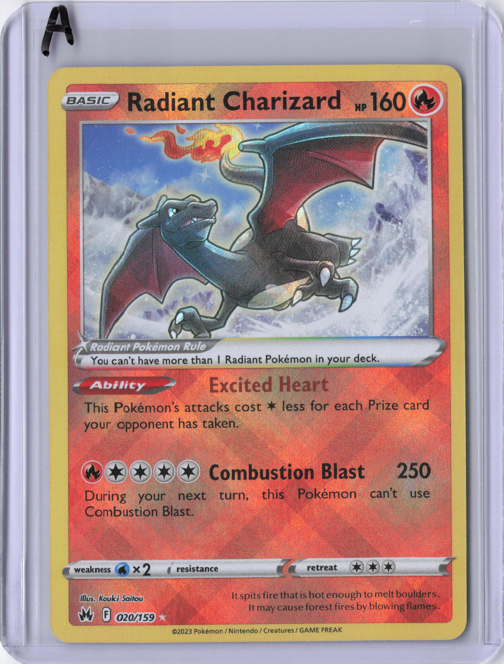 Radiant Charizard - SWSH: Crown Zenith (CRZ)