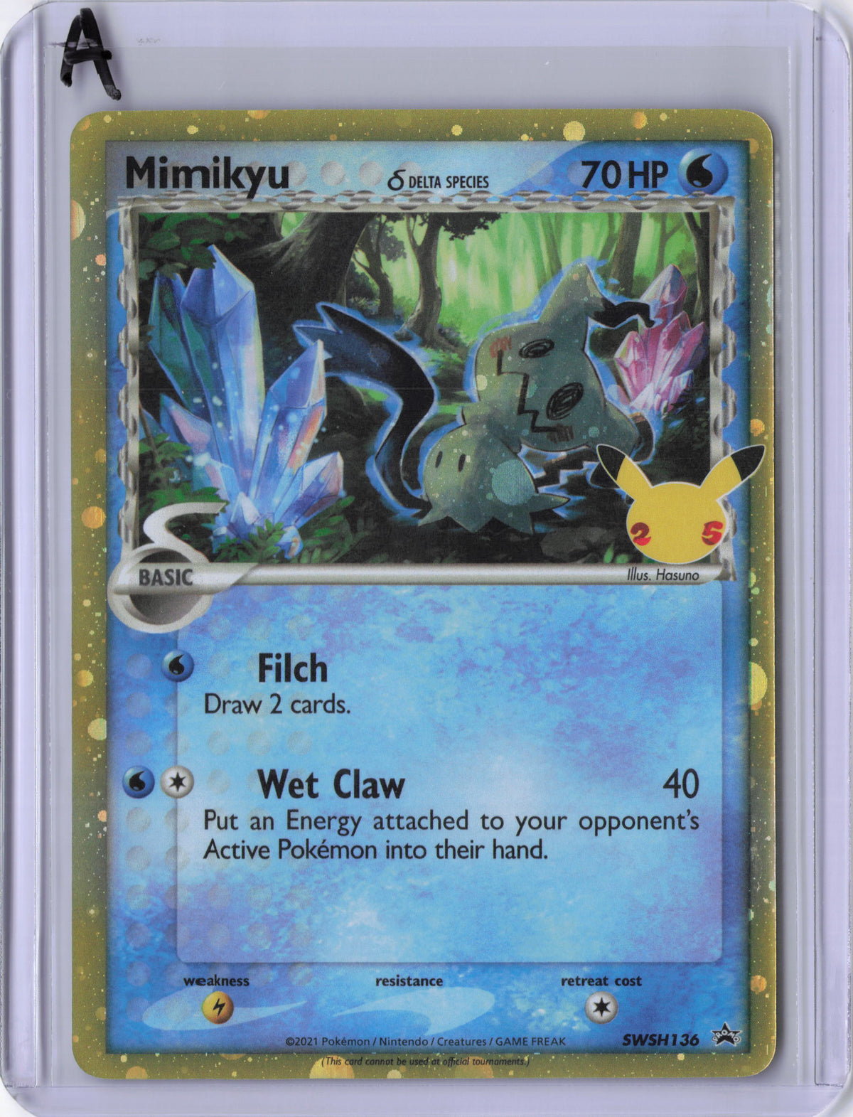 Mimikyu (Delta Species) - SWSH136 - SWSH: Sword & Shield Promo Cards (SWSD)