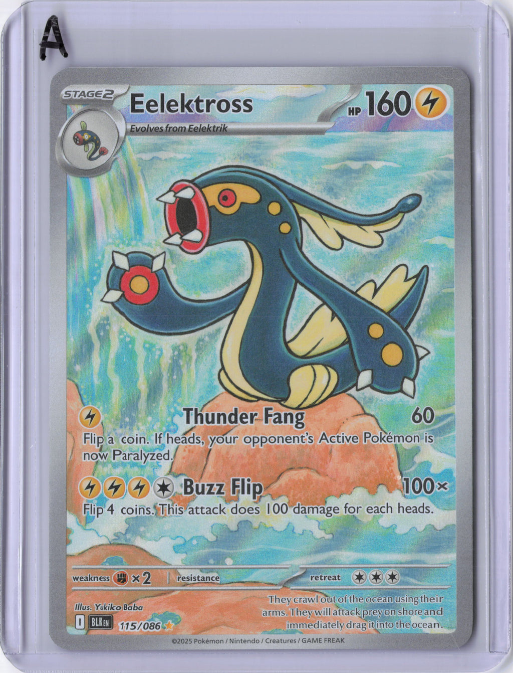 Eelektross - 115/086 - SV: Black Bolt (BLK)