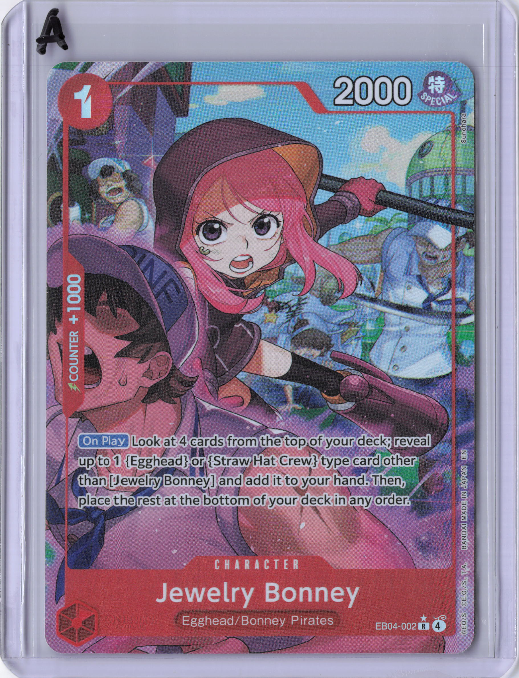 Jewelry Bonney (EB04-002) (Alternate Art) - Adventure on Kami's Island (OP15-EB04)