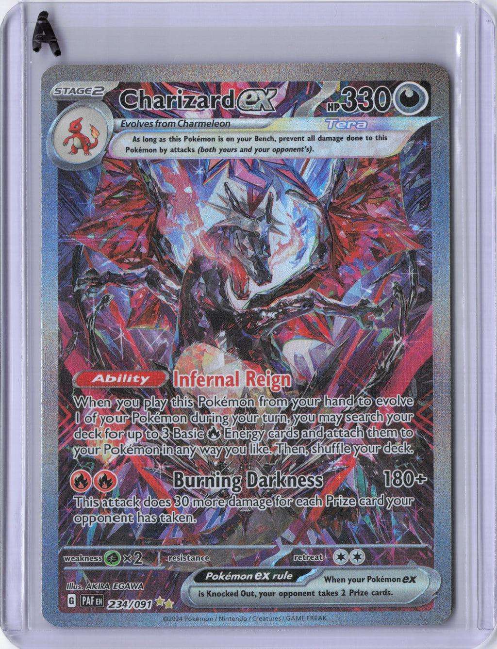 Charizard ex - 234/091 - SV: Paldean Fates (PAF)