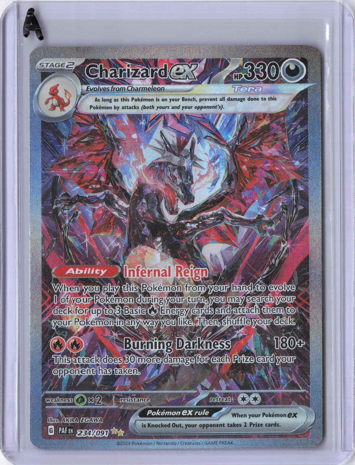 Charizard ex - 234/091 - SV: Paldean Fates (PAF)