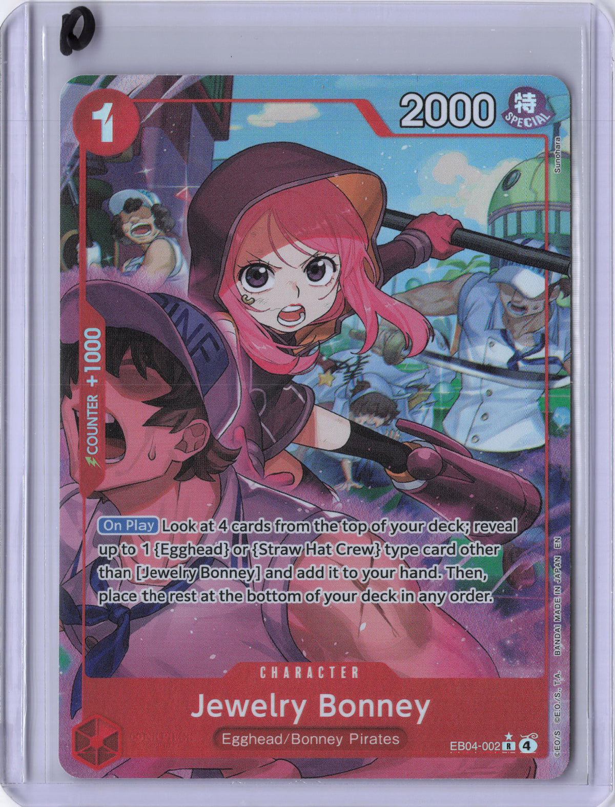 Jewelry Bonney (EB04-002) (Alternate Art) - Adventure on Kami's Island (OP15-EB04)