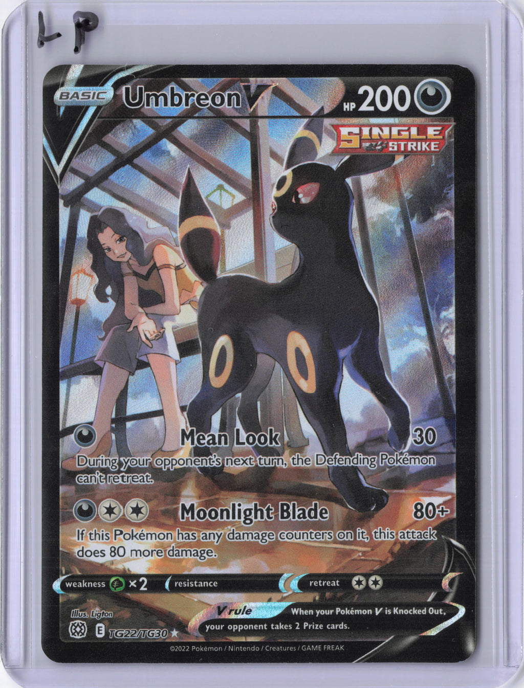 Umbreon V - SWSH09: Brilliant Stars Trainer Gallery (SWSH09:TG) - LP