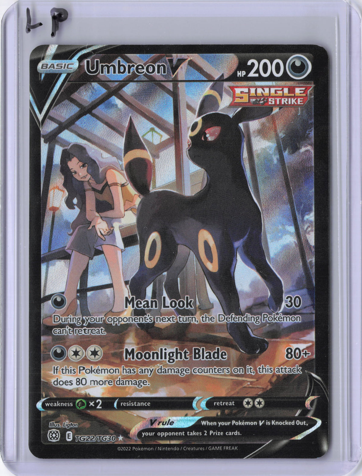Umbreon V - SWSH09: Brilliant Stars Trainer Gallery (SWSH09:TG) - LP