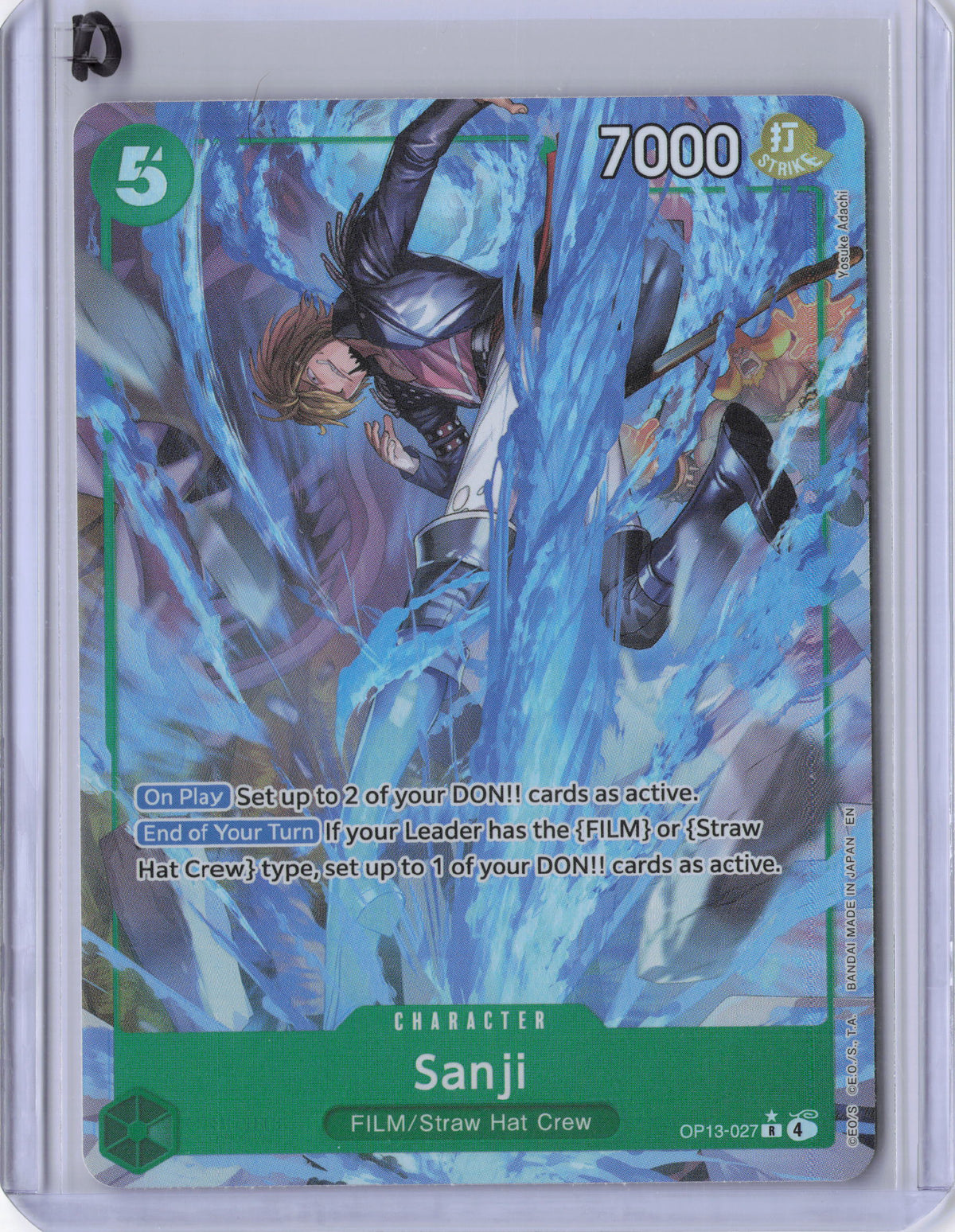 Sanji (Alternate Art) - Carrying On His Will (OP13)