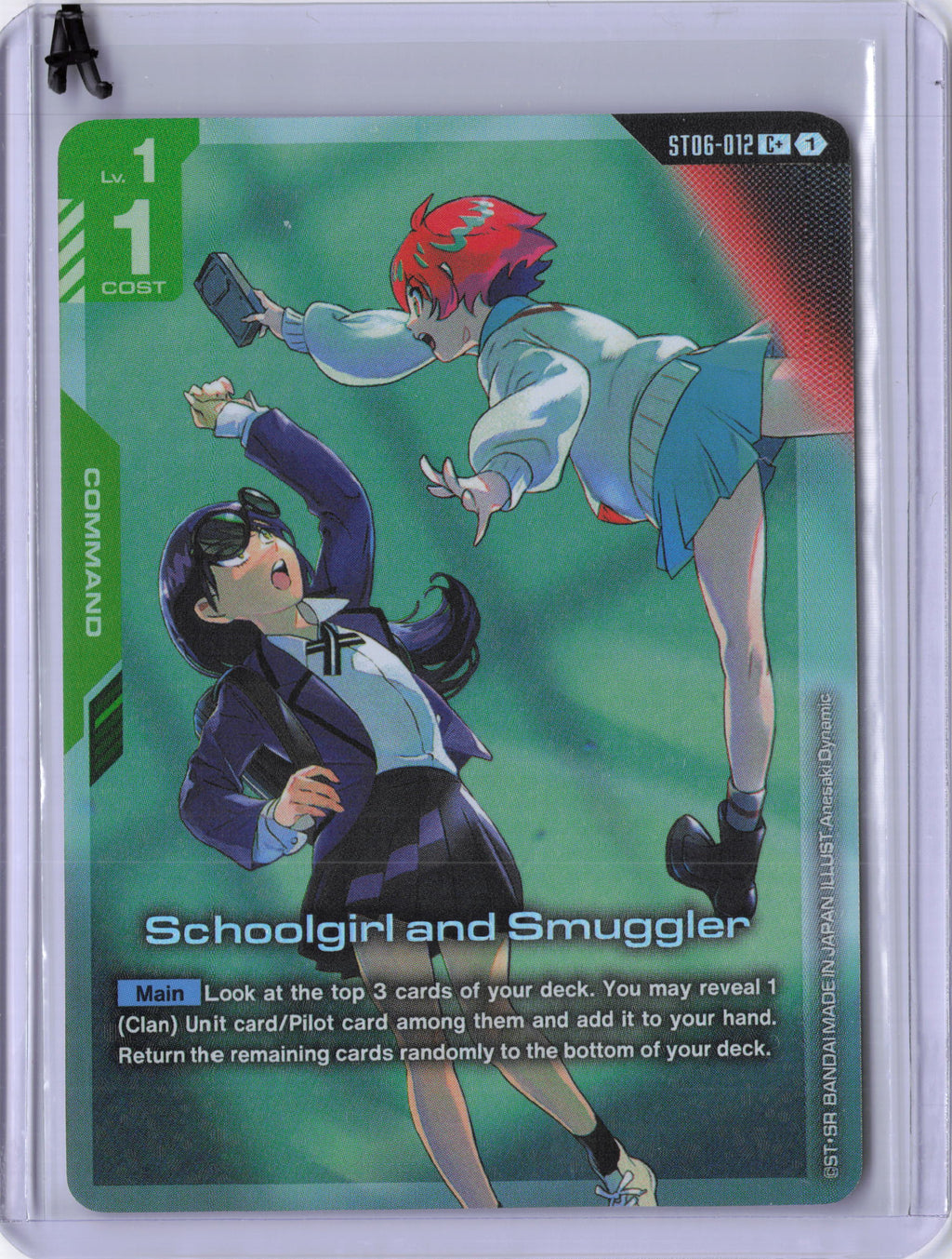 Schoolgirl and Smuggler (C+) - Starter Deck 06: Clan Unity (ST06)