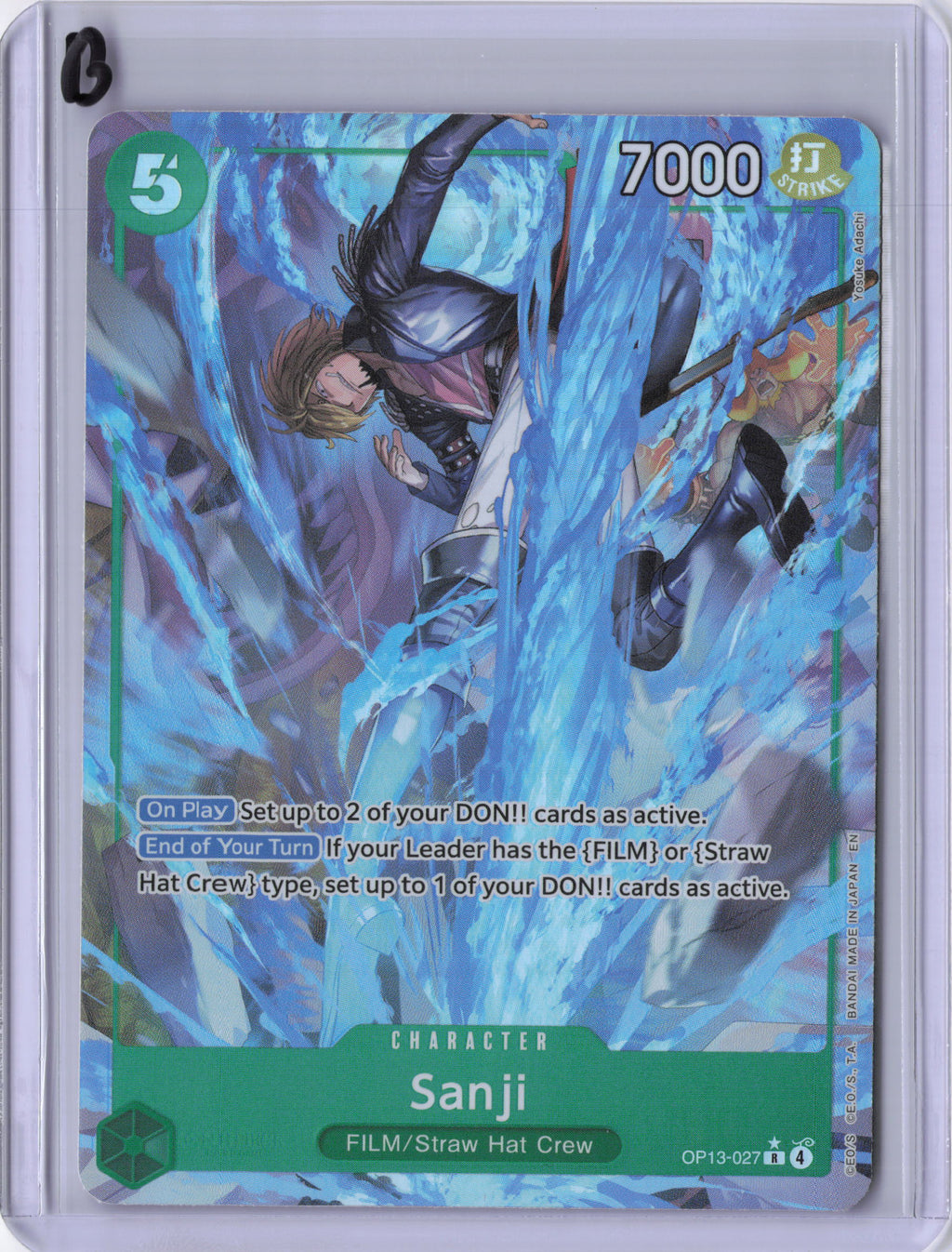 Sanji (Alternate Art) - Carrying On His Will (OP13)