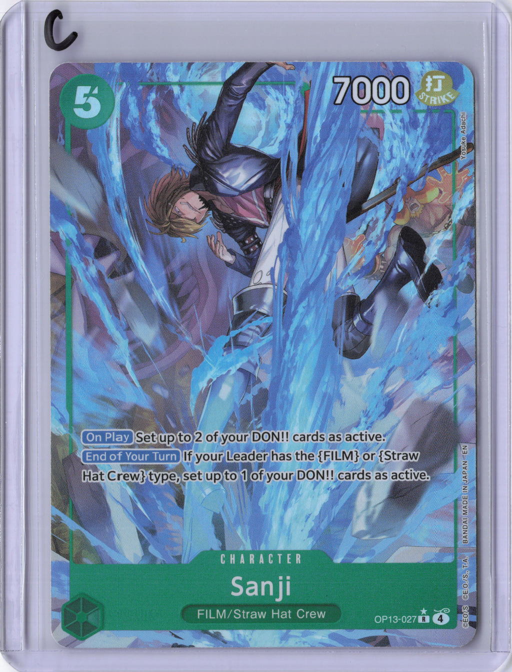 Sanji (Alternate Art) - Carrying On His Will (OP13)