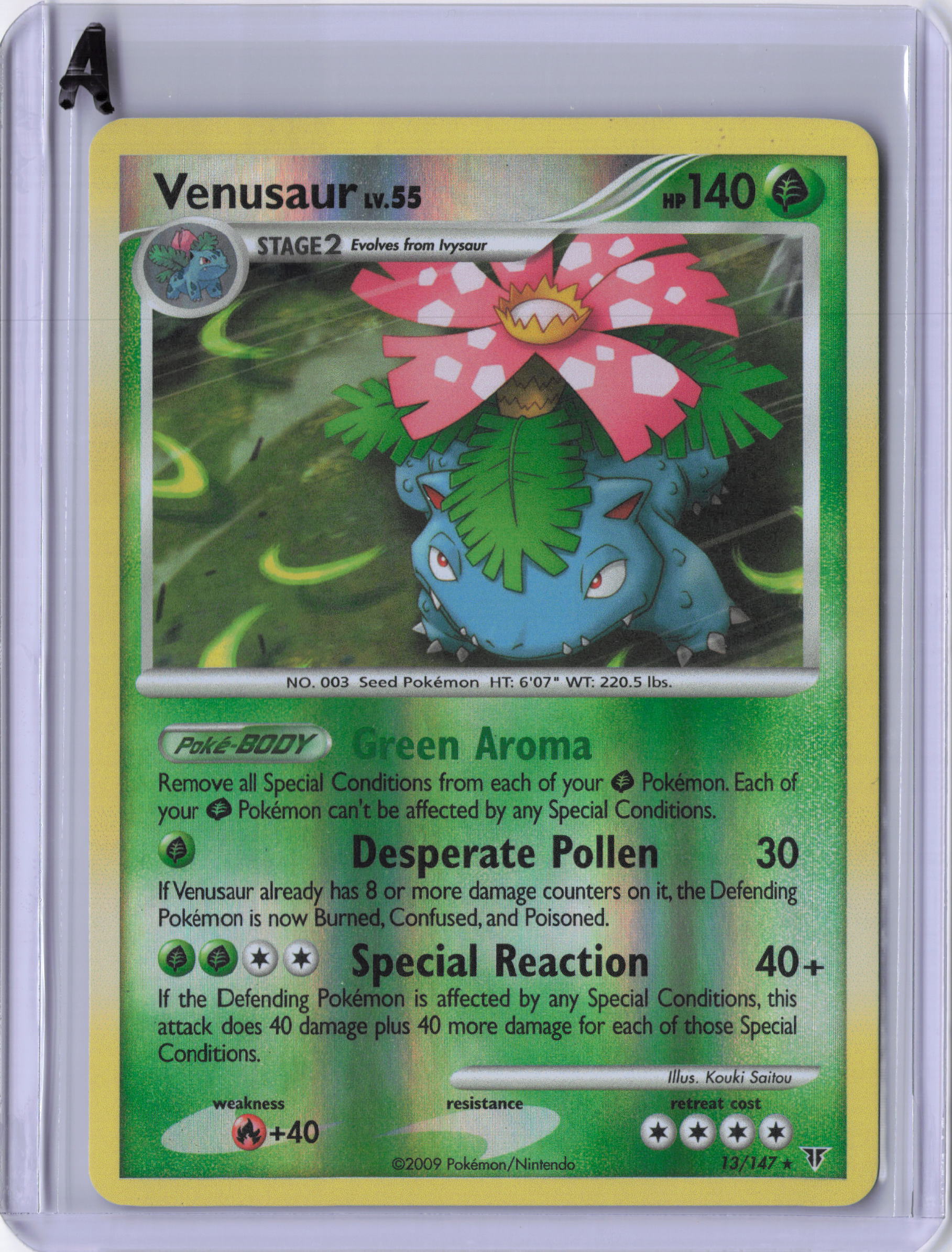 Venusaur (Reverse Holo) - Supreme Victors (SV) LP