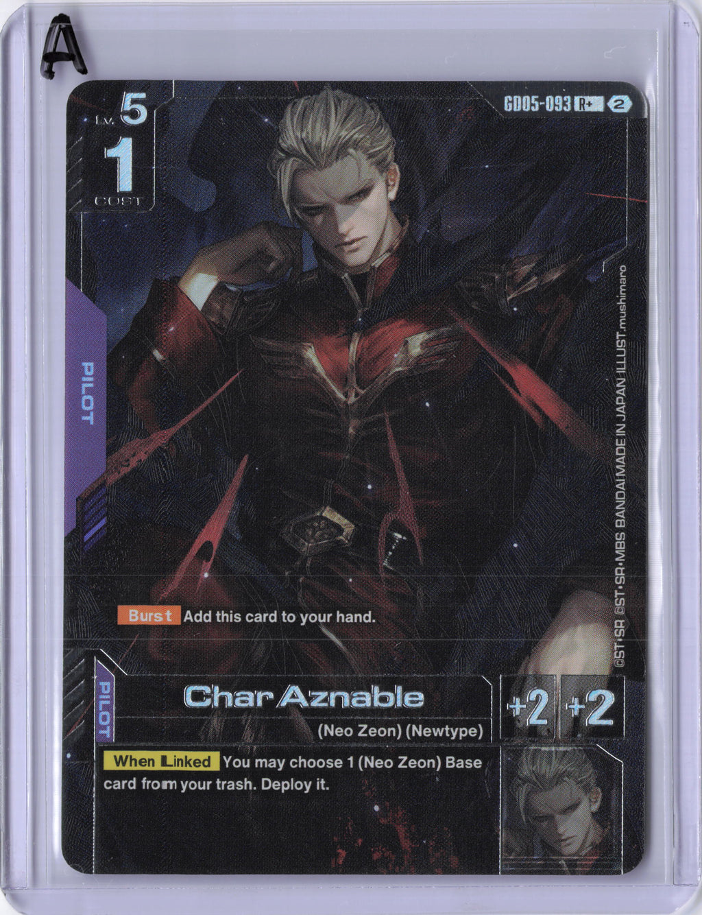 Char Aznable (R+) - Freedom Ascension (GD05)