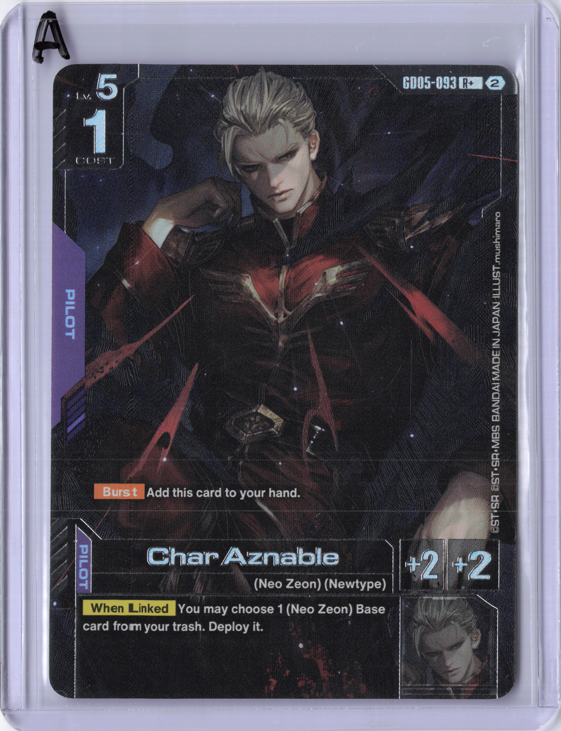 Char Aznable (R+) - Freedom Ascension (GD05)