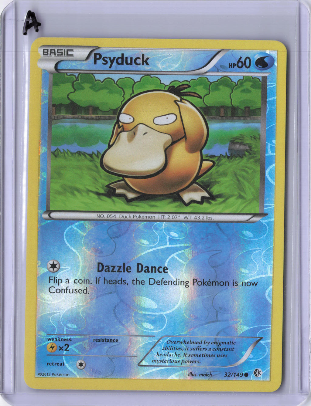 Psyduck (32) IReverse Holo) - Boundaries Crossed (BCR) MP