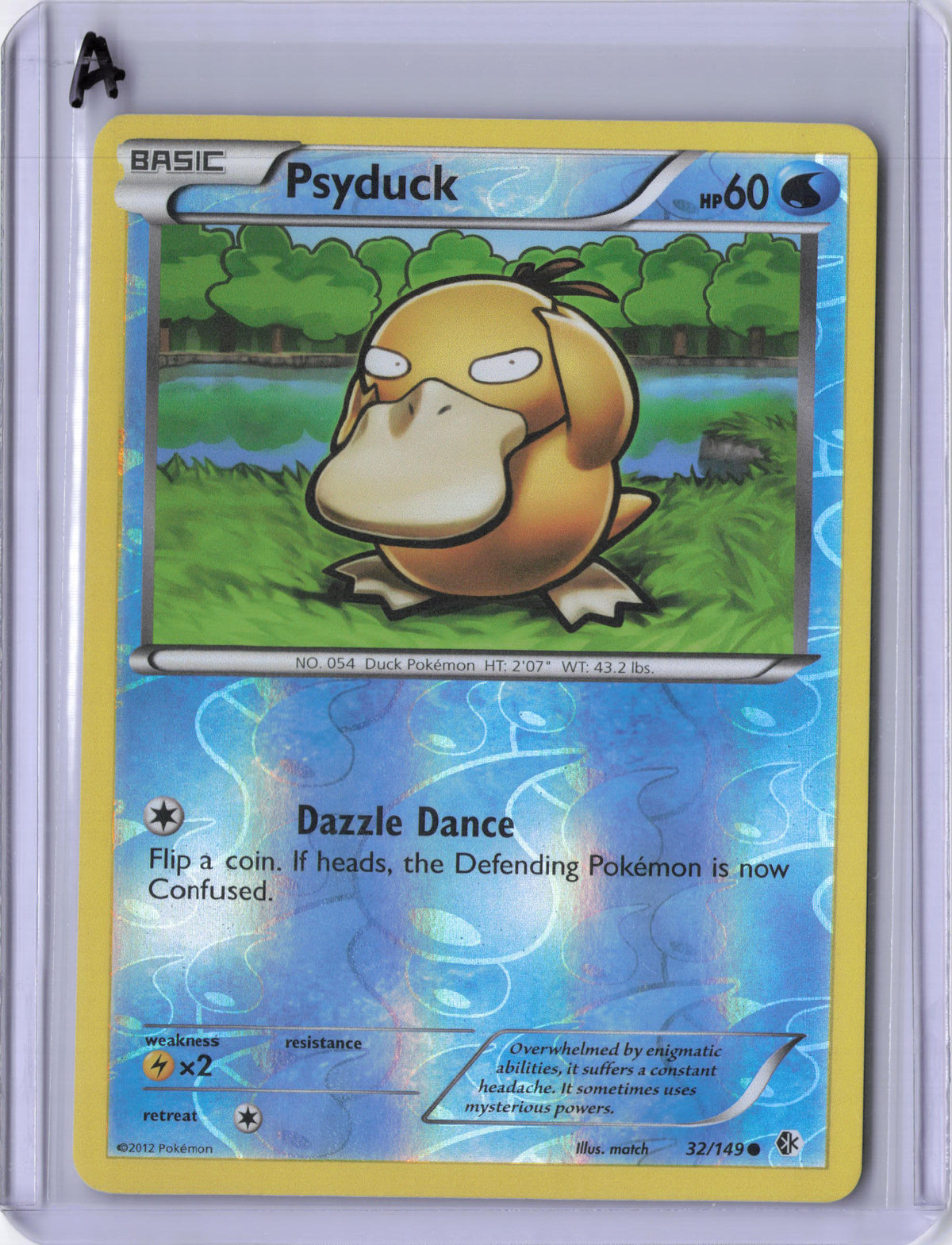 Psyduck (32) IReverse Holo) - Boundaries Crossed (BCR) MP