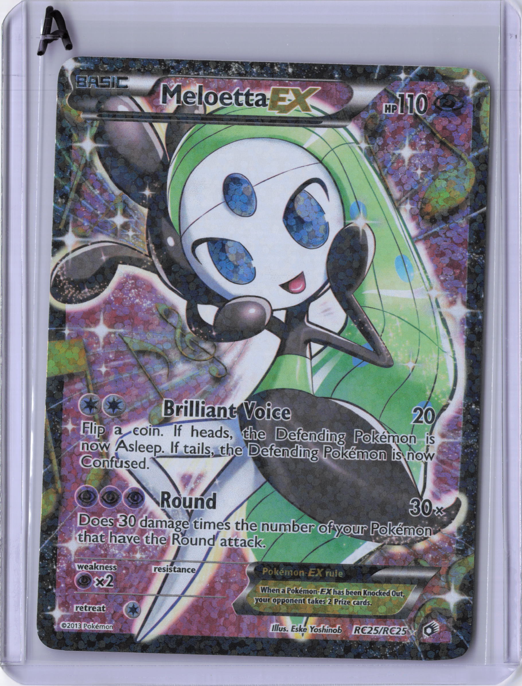 Meloetta EX (Full Art) - Legendary Treasures: Radiant Collection (LTR) LP
