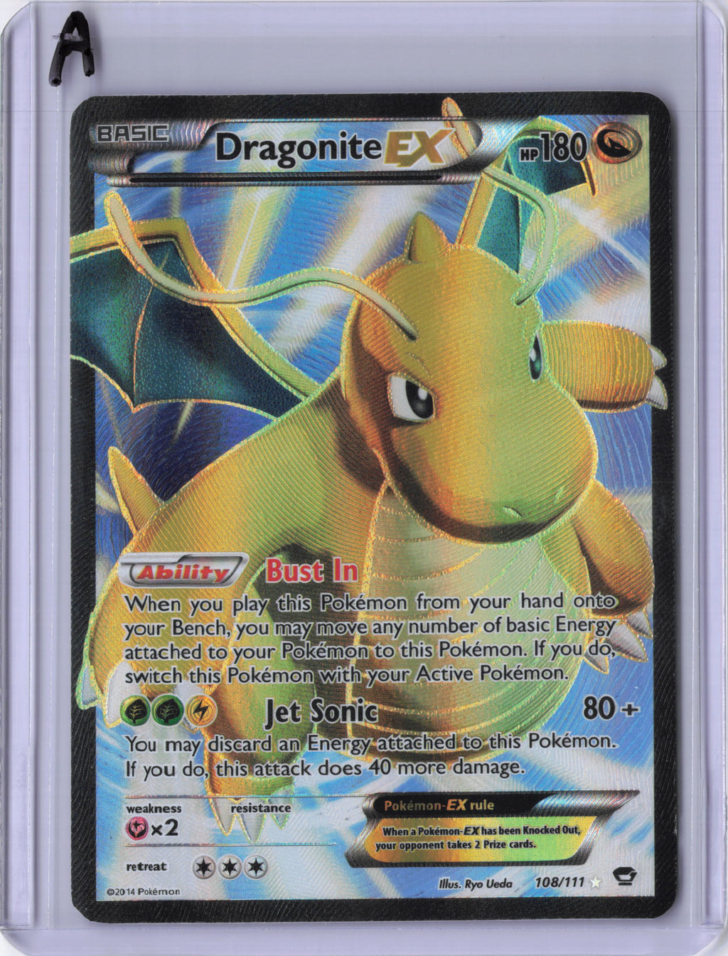 Dragonite EX (108 Full Art) - XY - Furious Fists (FFI) MP