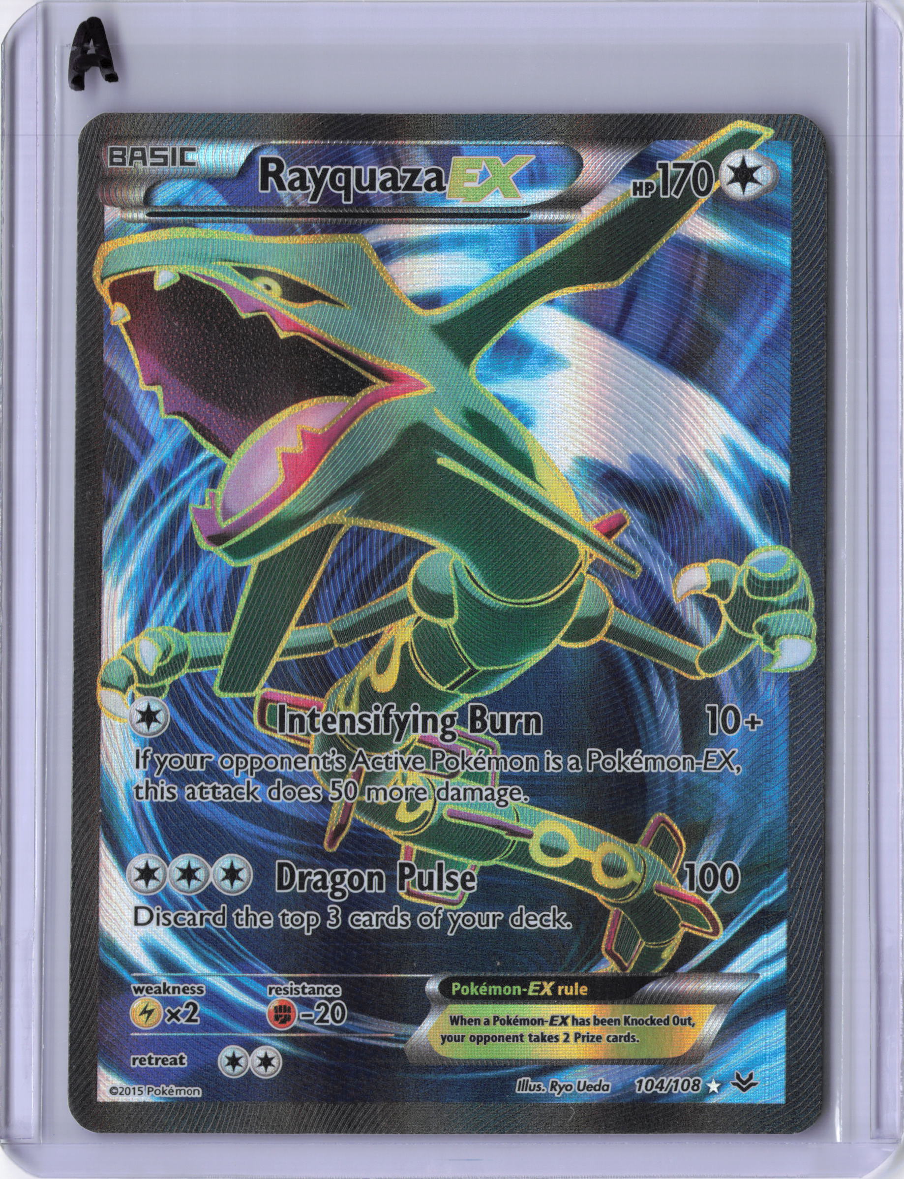 Rayquaza EX (104 Full Art) - XY - Roaring Skies (ROS)
