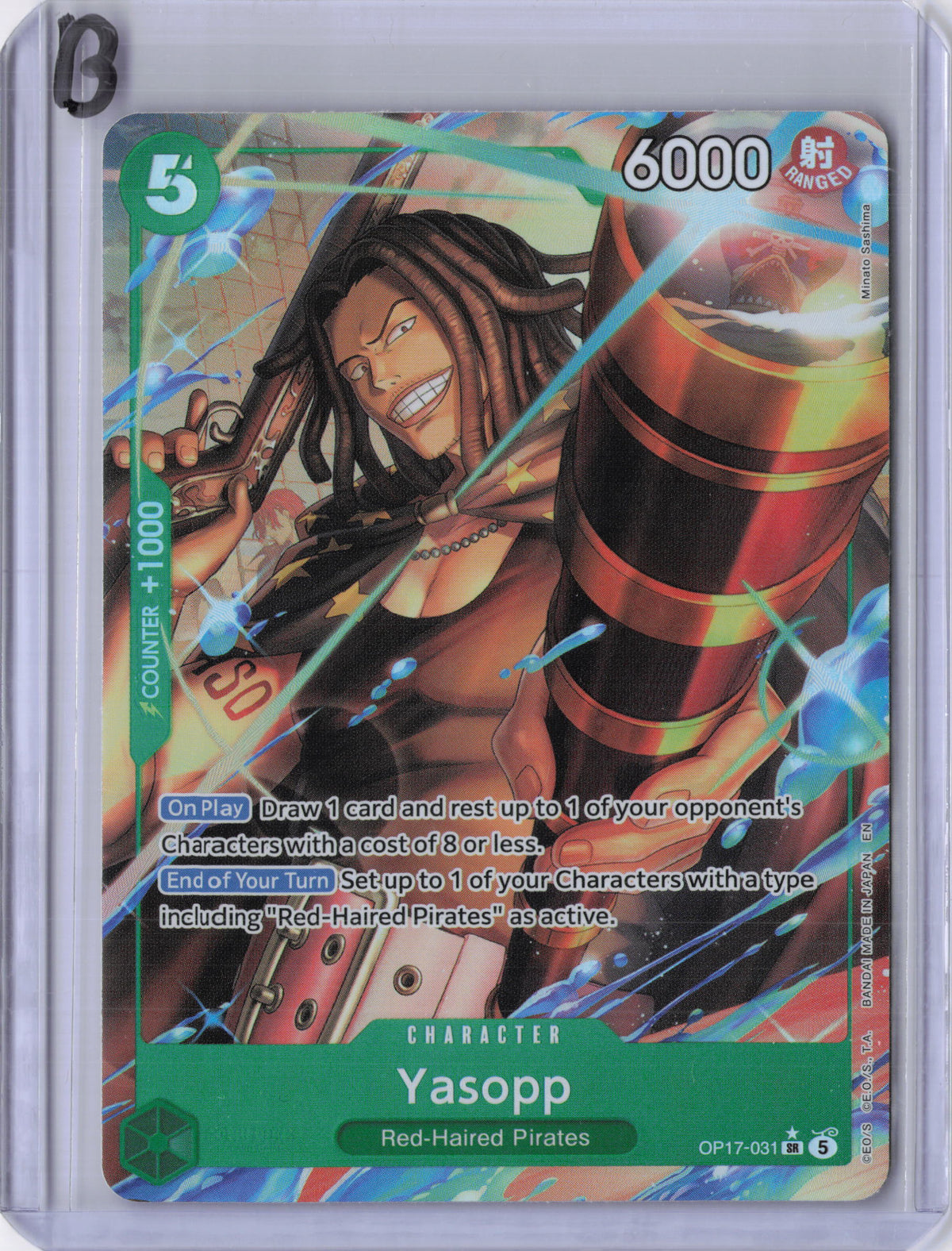Yasopp (Alternate Art) - The World's Strongest Warriors (OP17)