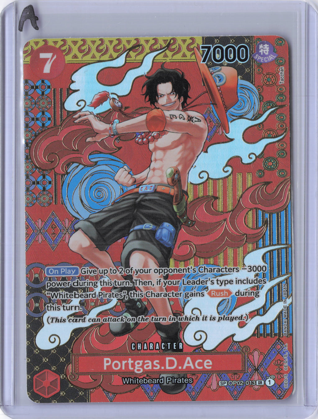 Portgas.D.Ace (SP) - Two Legends (OP08)