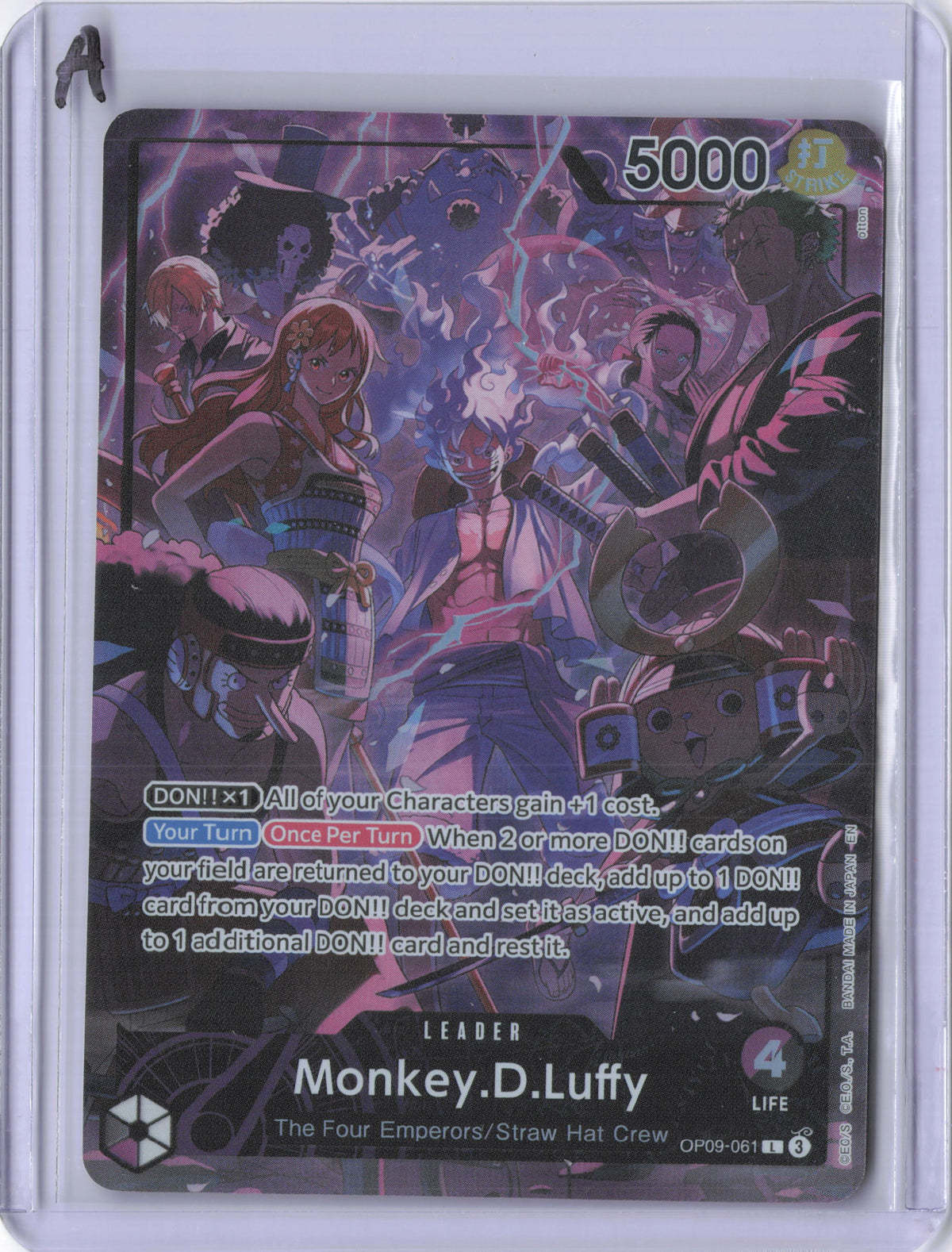 Monkey.D.Luffy (English Version 2nd Anniversary Set) - One Piece Promotion Cards (OP-PR)
