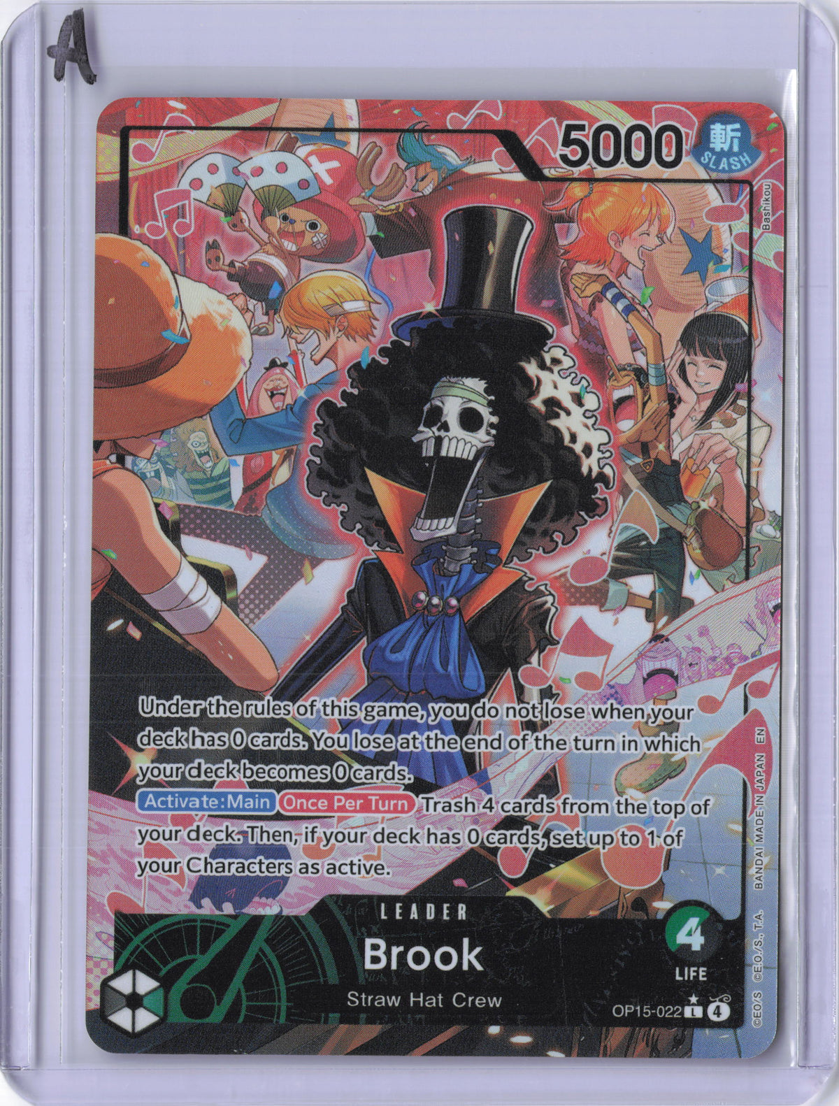 Brook (OP15-022) (Alternate Art) - Adventure on Kami's Island (OP15-EB04)