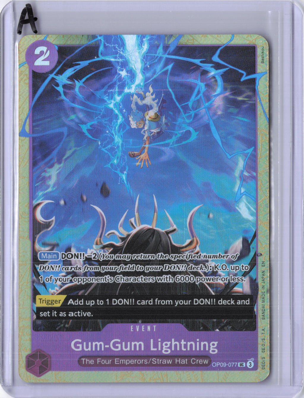 Gum-Gum Lightning (Premium Card Collection -Best Selection Vol. 4-) - One Piece Promotion Cards (OP-PR)