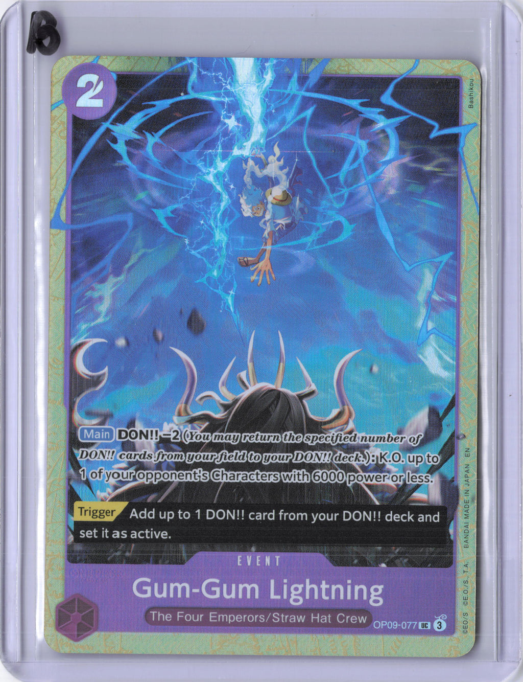 Gum-Gum Lightning (Premium Card Collection -Best Selection Vol. 4-) - One Piece Promotion Cards (OP-PR)