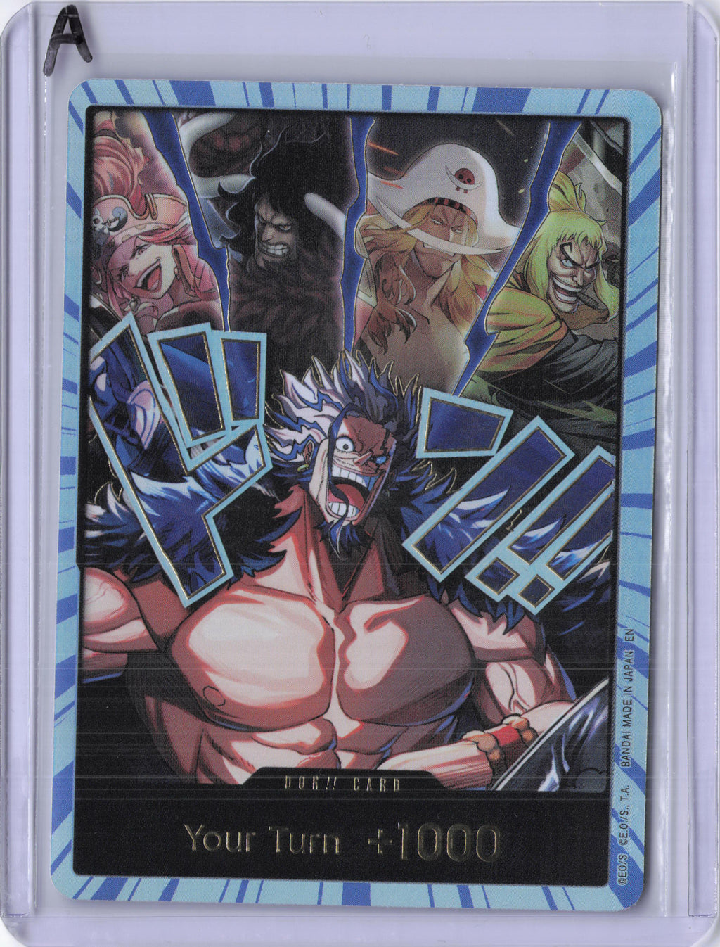 DON!! Card (Alternate Art) (Rocks) (Special Foil) - The World's Strongest Warriors (OP17)