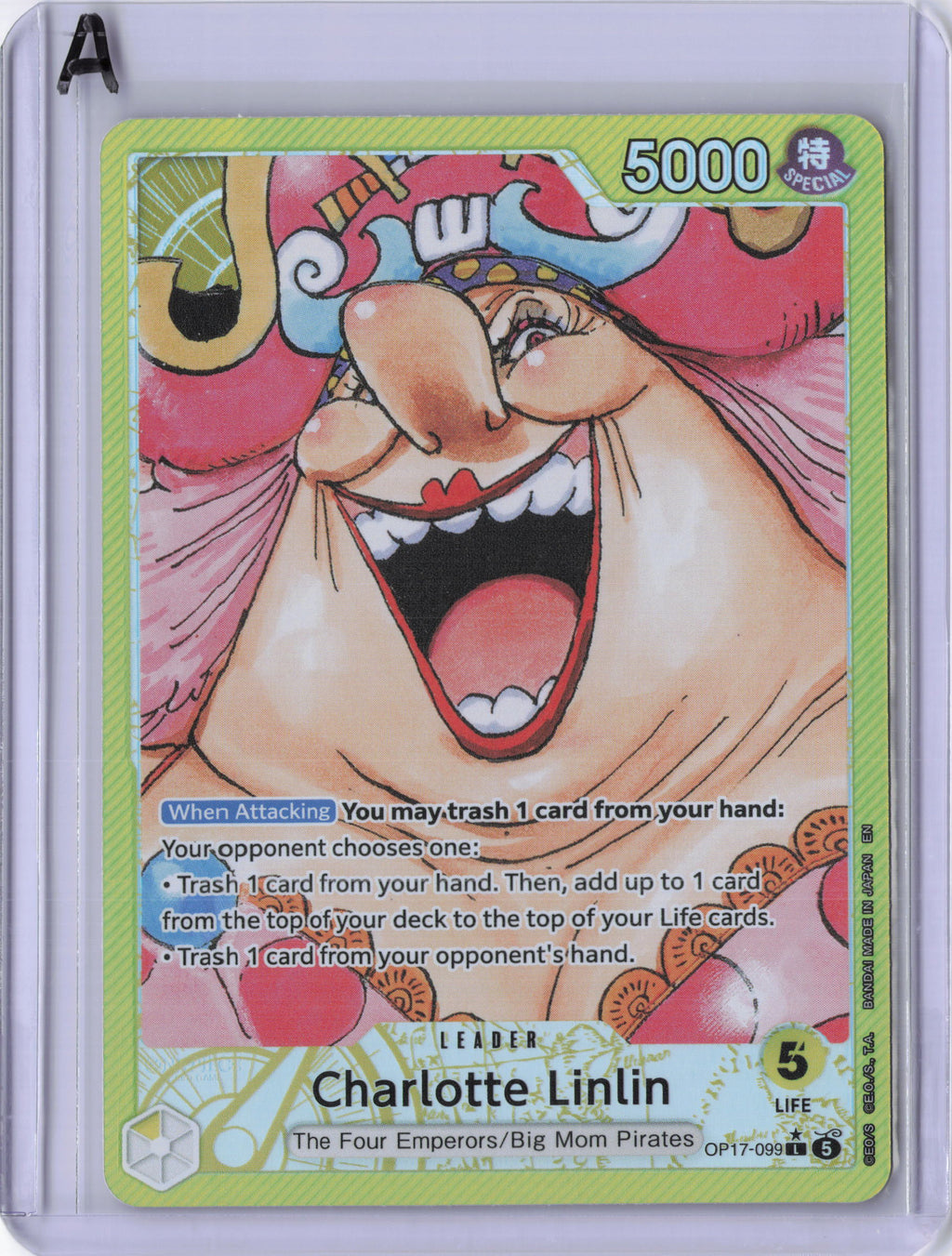 Charlotte Linlin (099) (Alternate Art) - The World's Strongest Warriors (OP17)