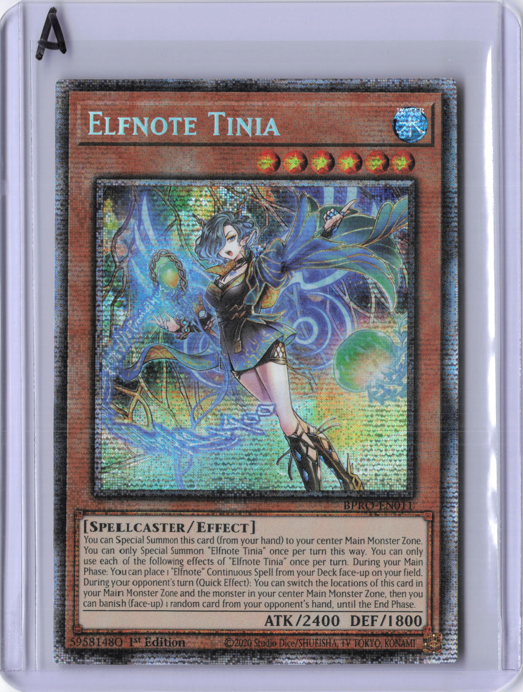 Elfnote Tinia (Starlight Rare) - Burst Protocol (BPRO)