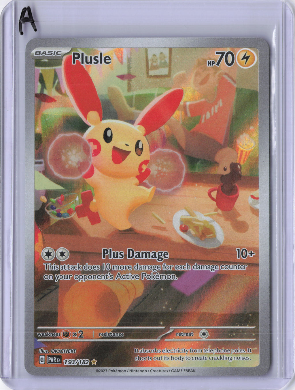 Plusle - 193/182 - SV04: Paradox Rift (PAR)