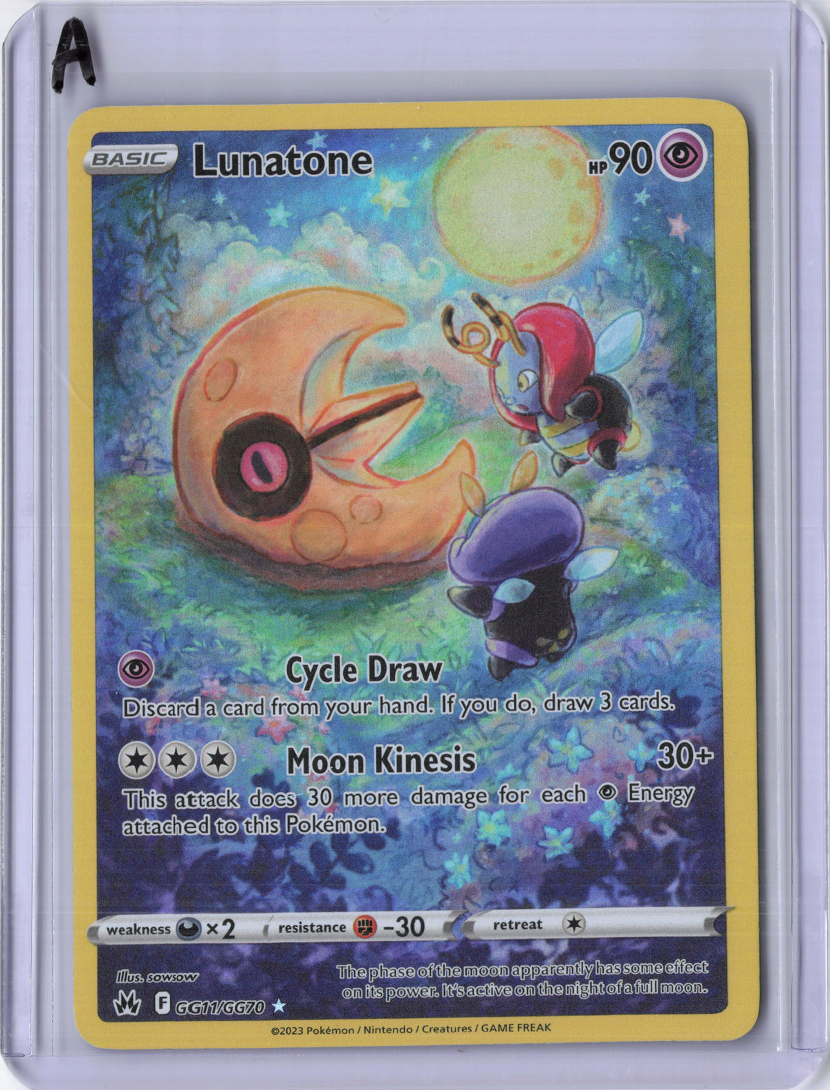 Lunatone - SWSH: Crown Zenith: Galarian Gallery (CRZ:GG)