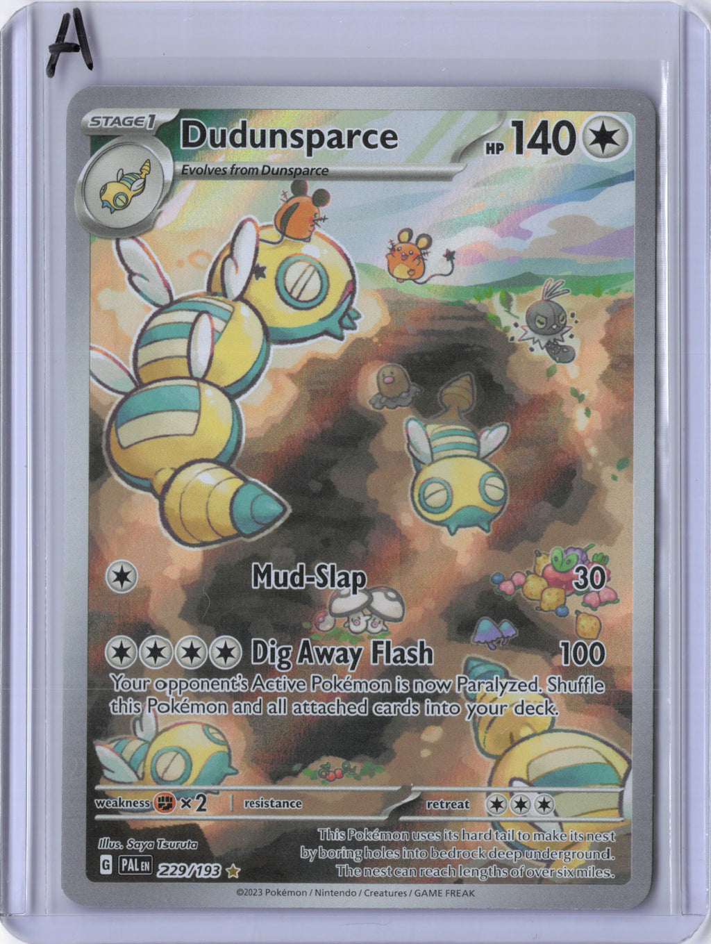 Dudunsparce - 229/193 - SV02: Paldea Evolved (PAL)