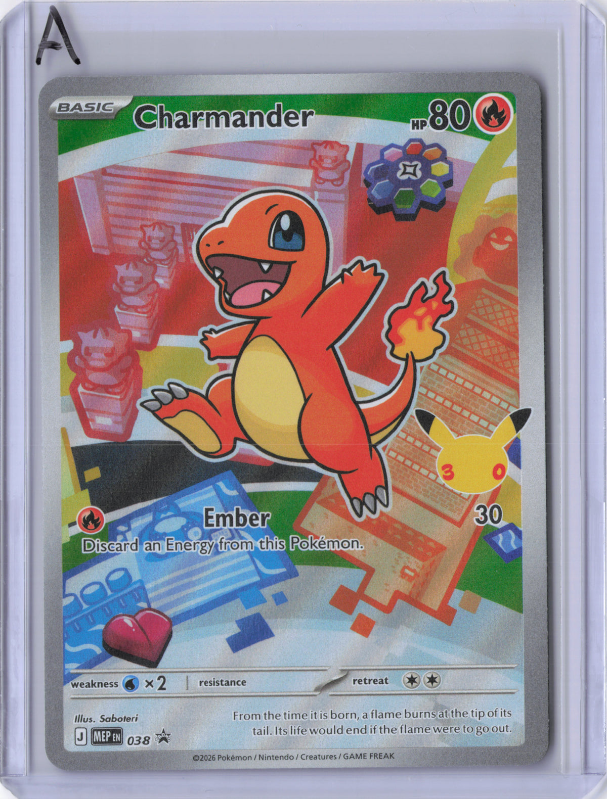 Charmander - Mega Evolution Black Star Promos