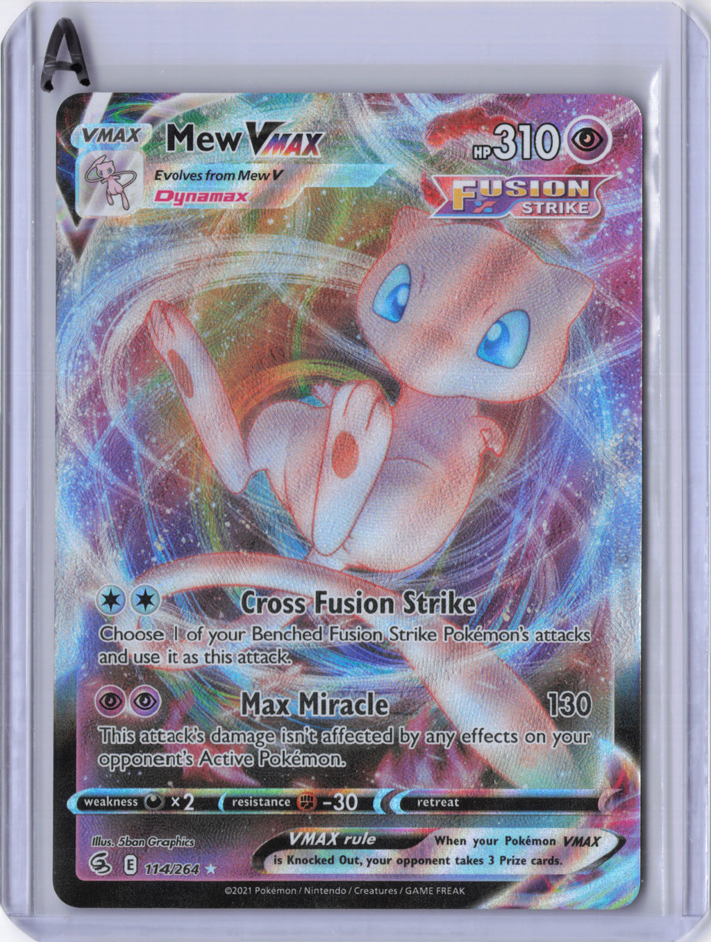 Mew VMAX - SWSH08: Fusion Strike (SWSH08)