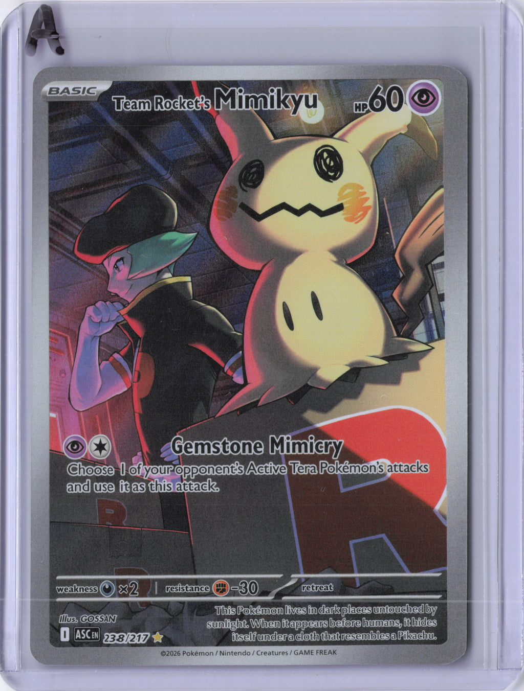 Team Rocket's Mimikyu - 238/217 - ME: Ascended Heroes