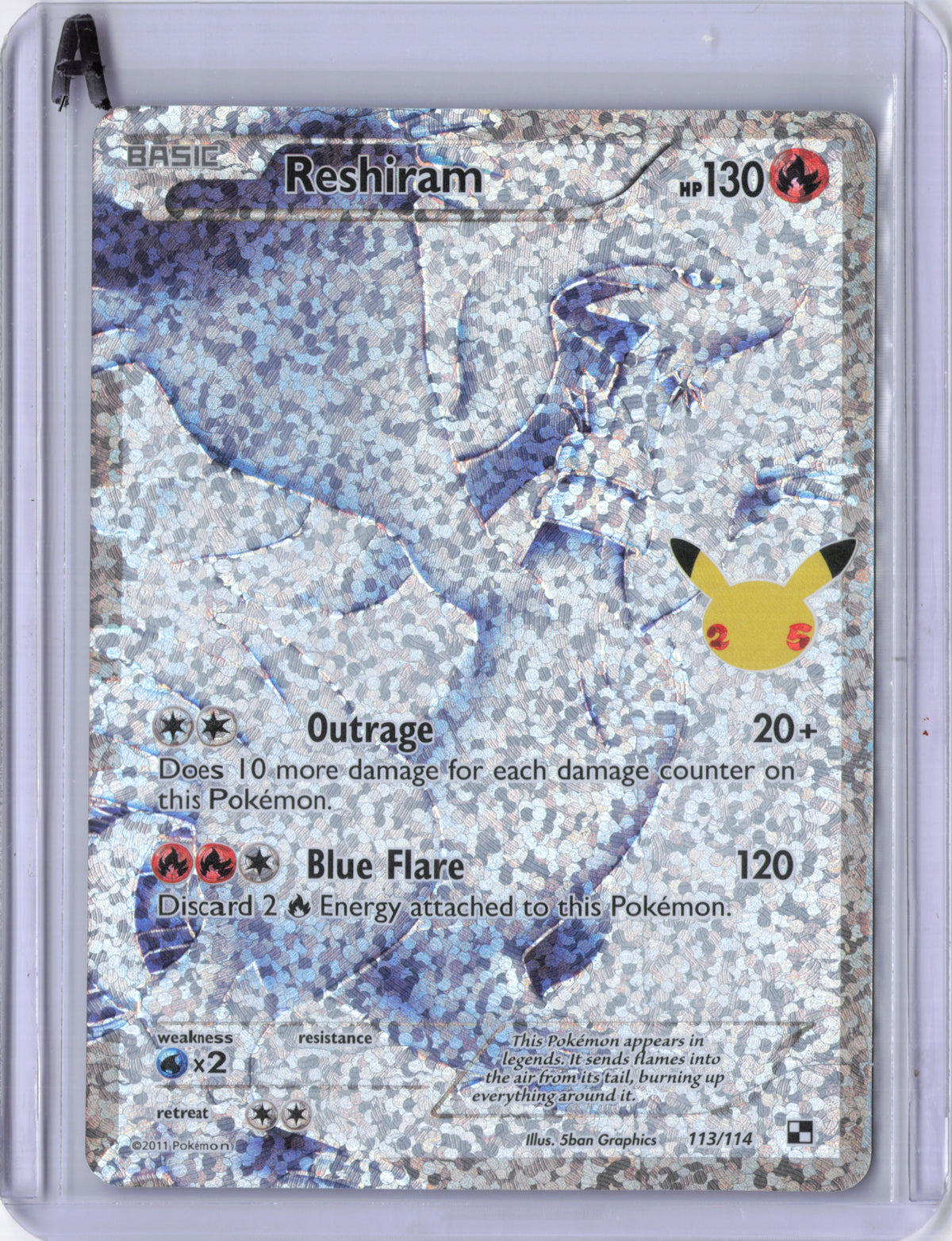 Reshiram - Celebrations: Classic Collection (CCC)