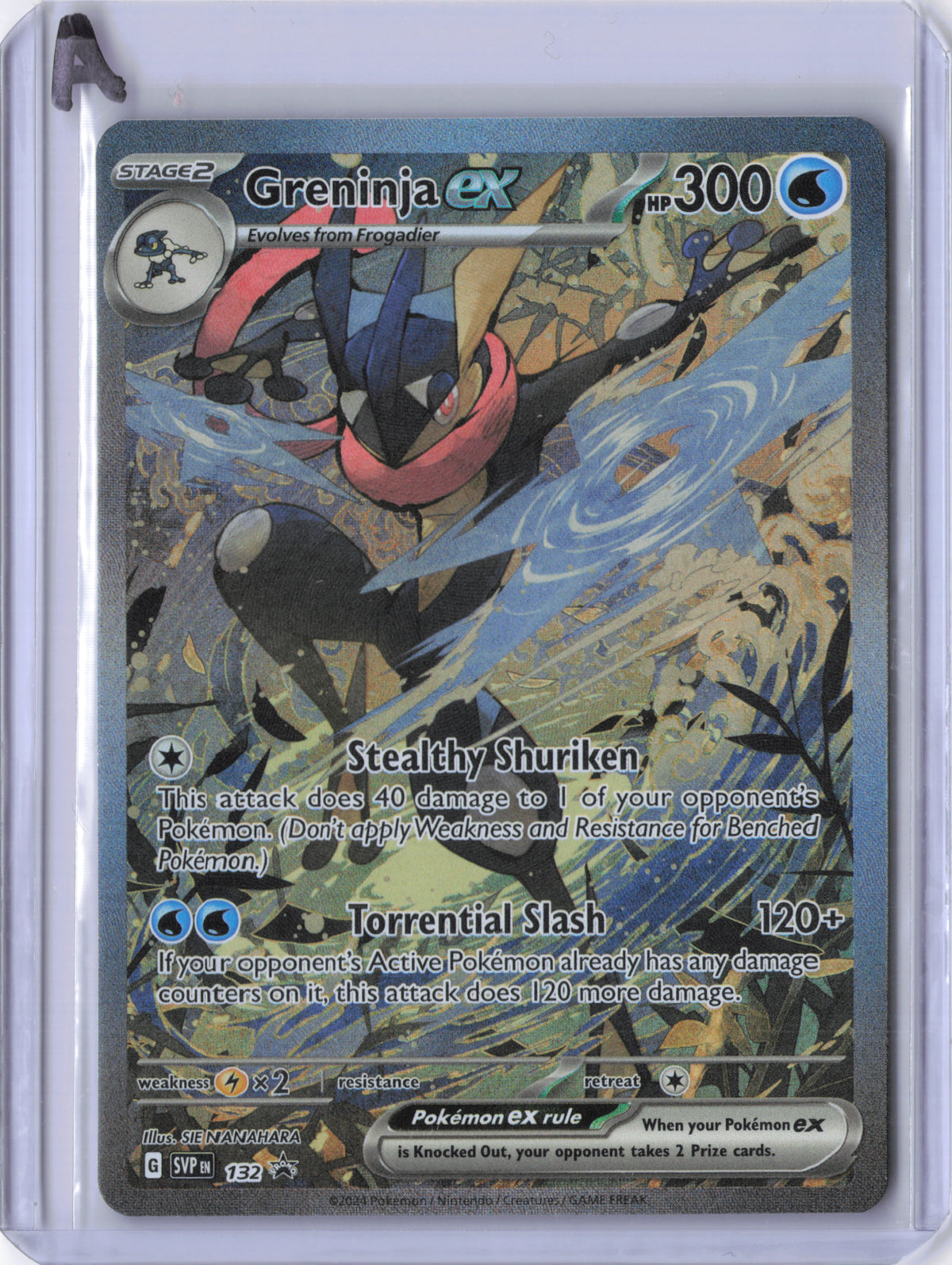 Greninja ex - 132 - SV: Scarlet & Violet Promo Cards