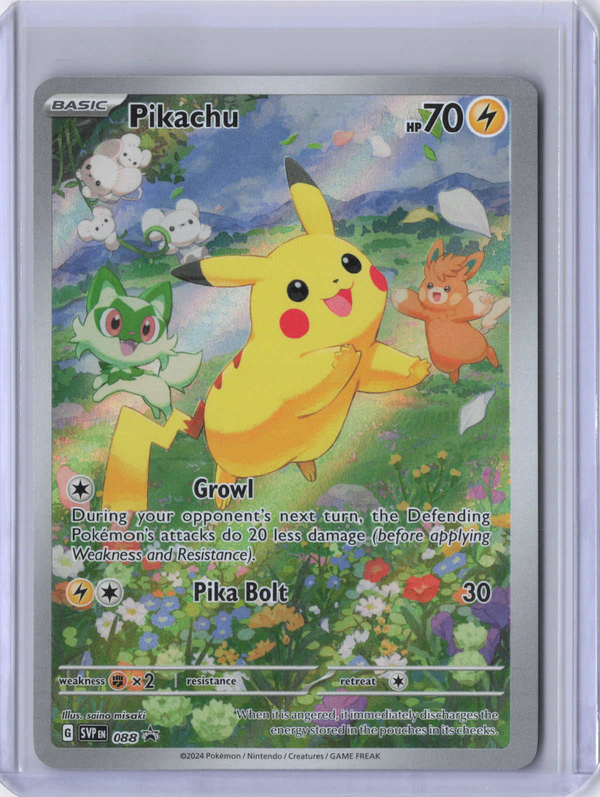Pikachu - 088 - SV: Scarlet & Violet Promo Cards (SVP)