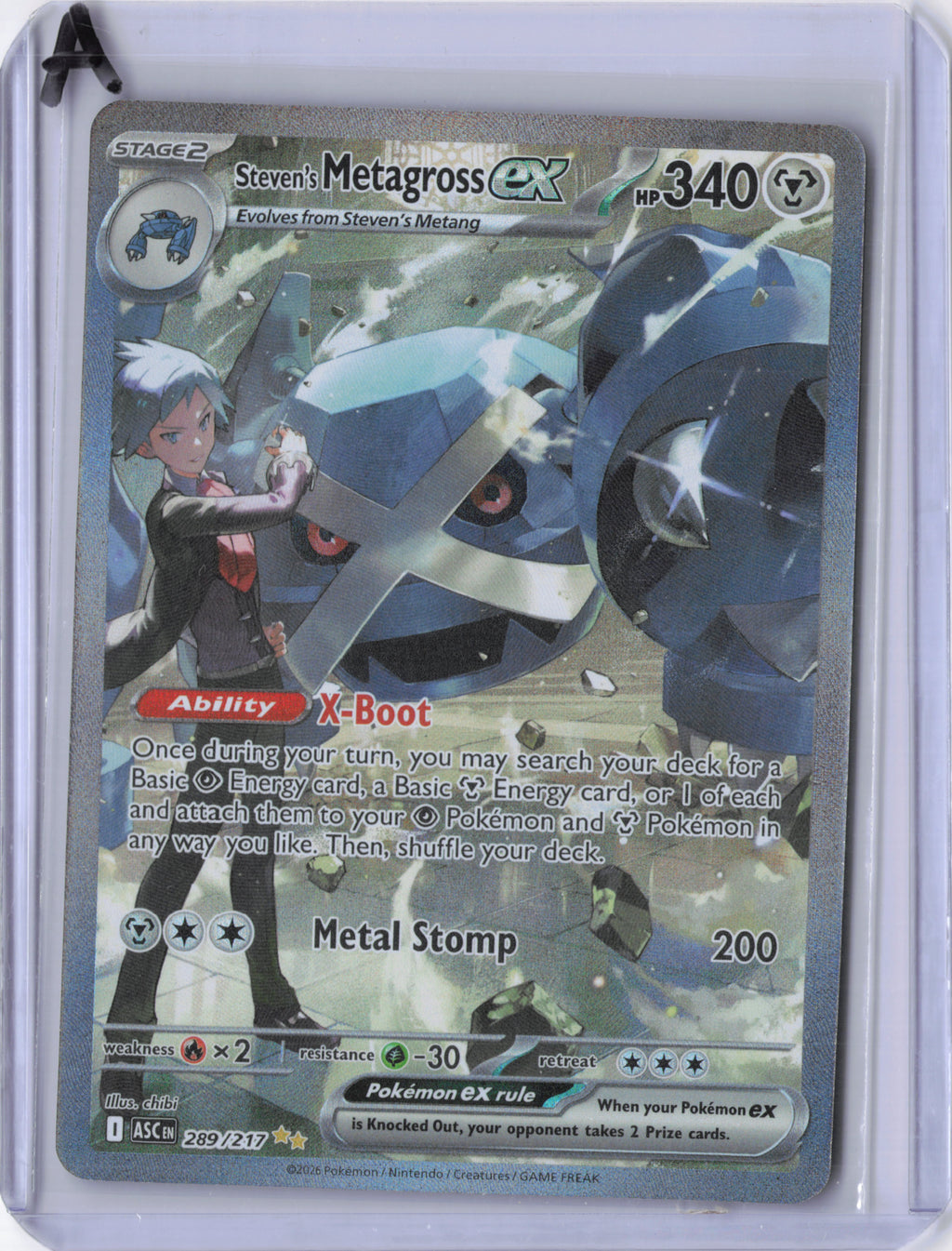Steven's Metagross ex - ME: Ascended Heroes