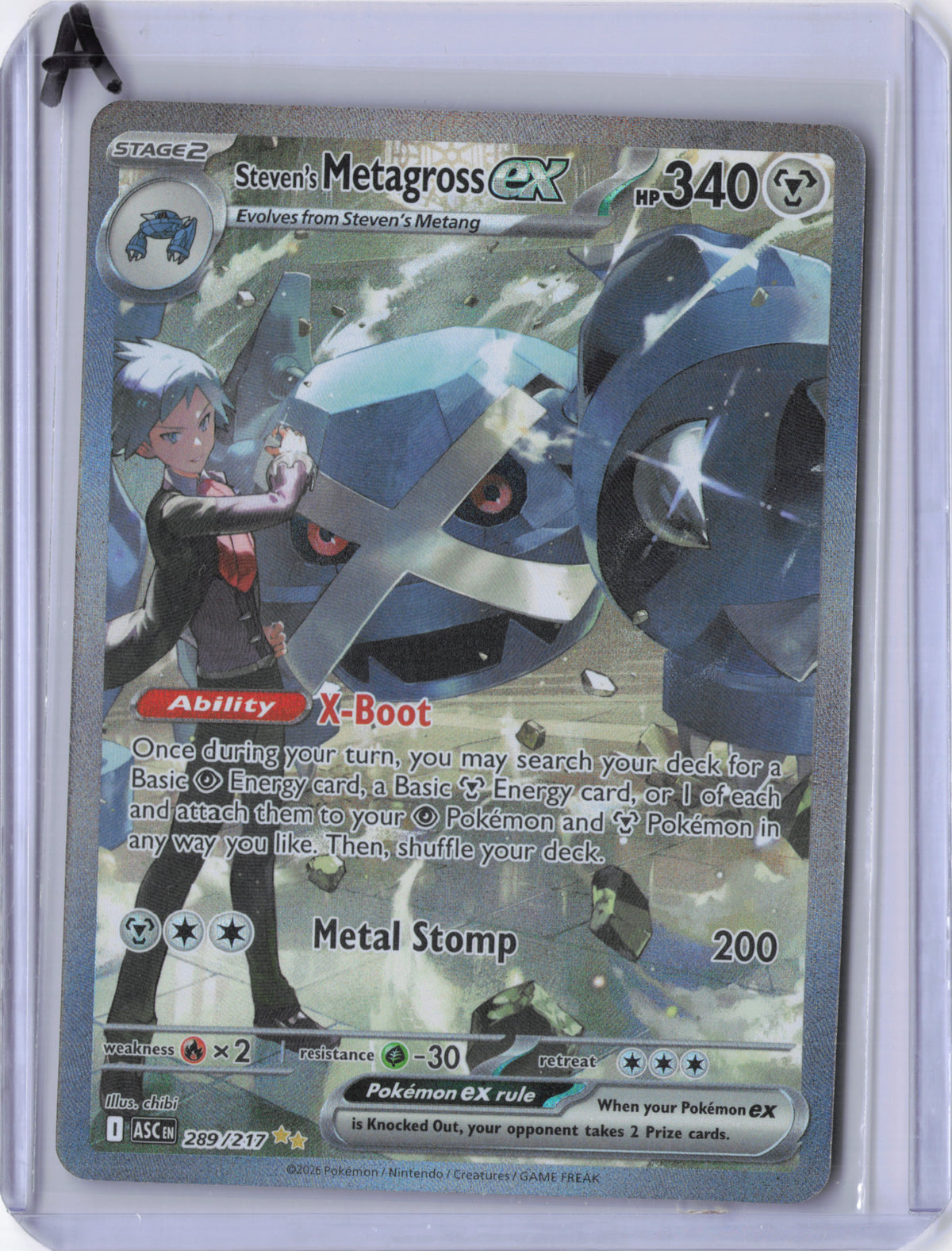 Steven's Metagross ex - ME: Ascended Heroes